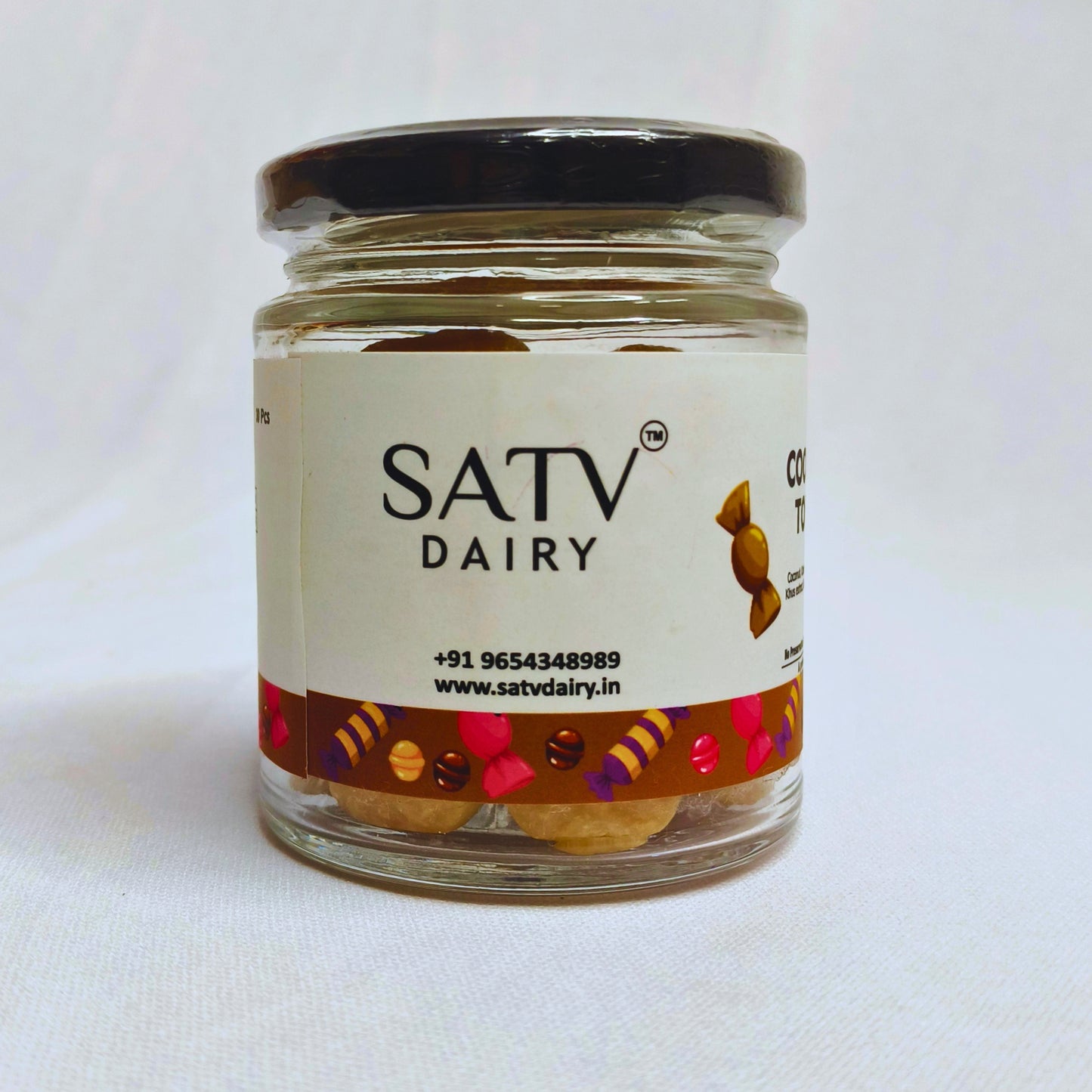 Satv Dairy Coconut Toffee (Pack of 2)