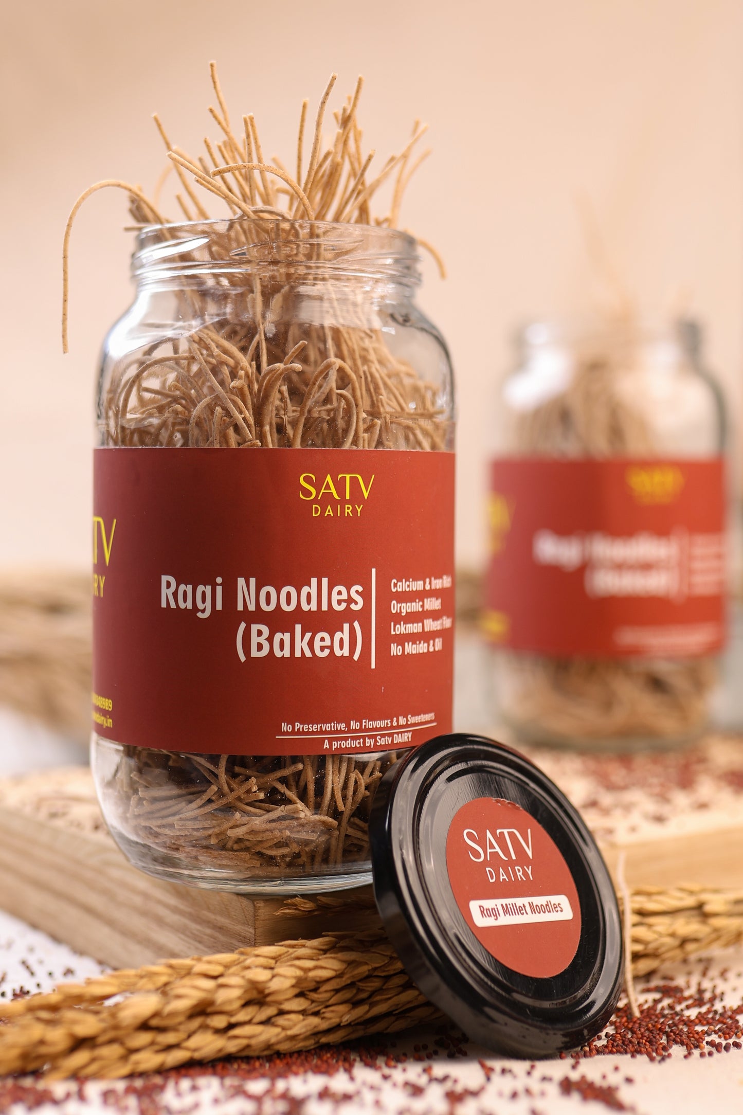 Ragi Noodles (Sun Dried)