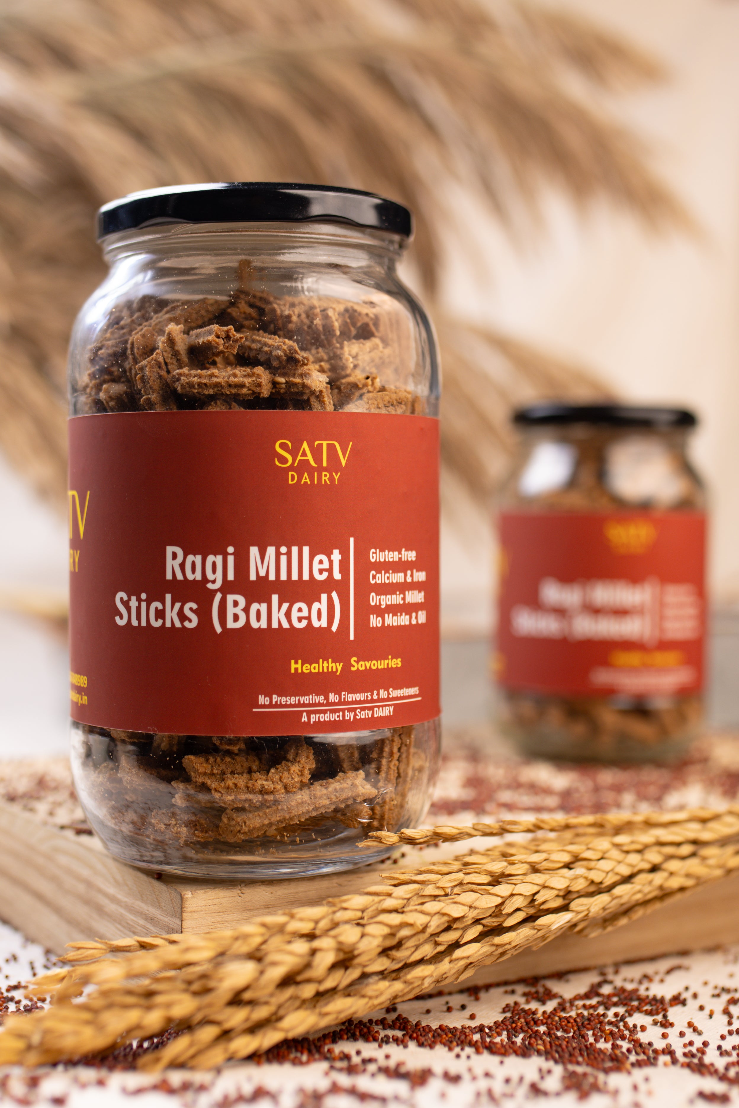 Ragi Millet Sticks