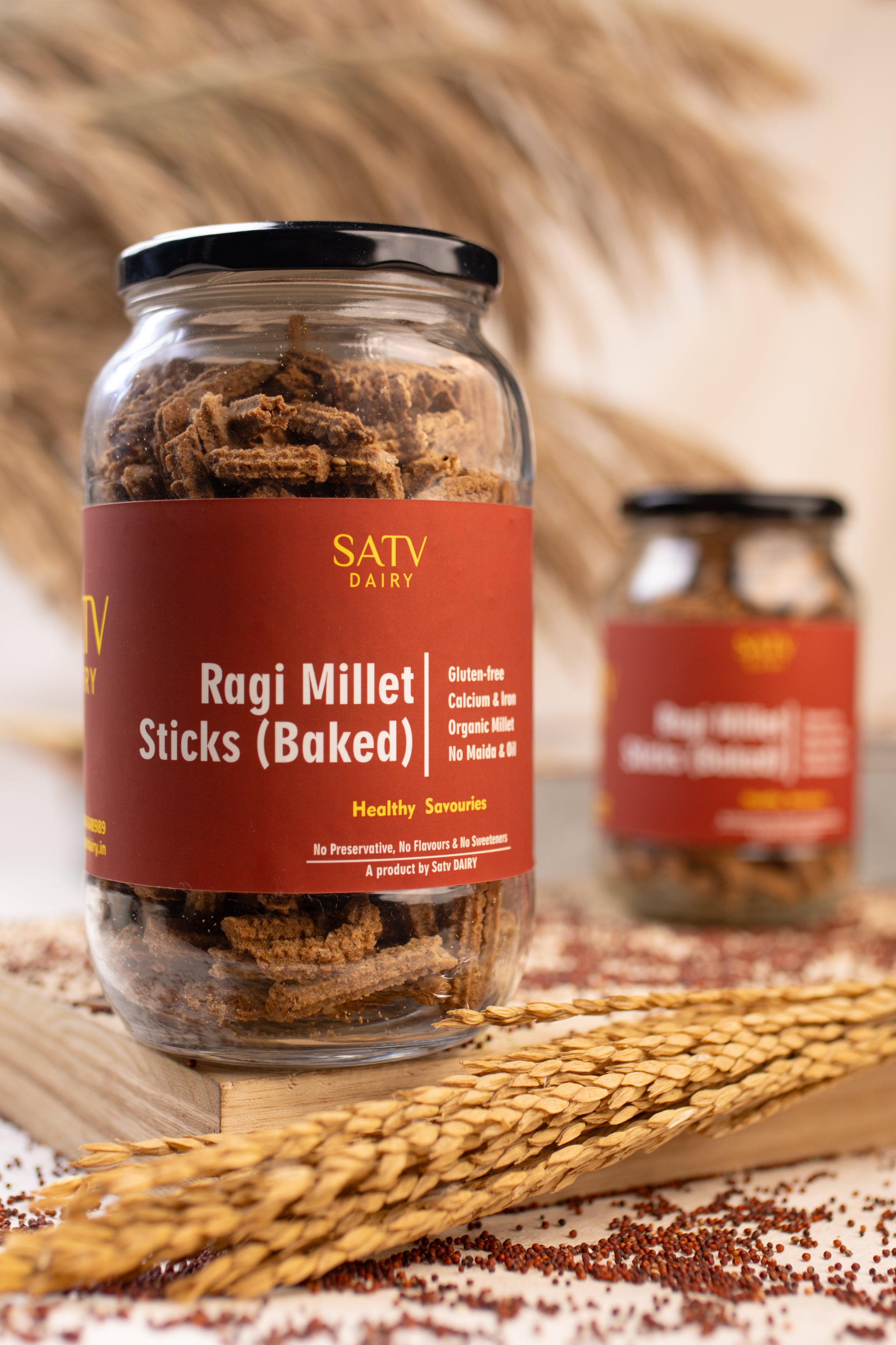 Ragi Millet Sticks