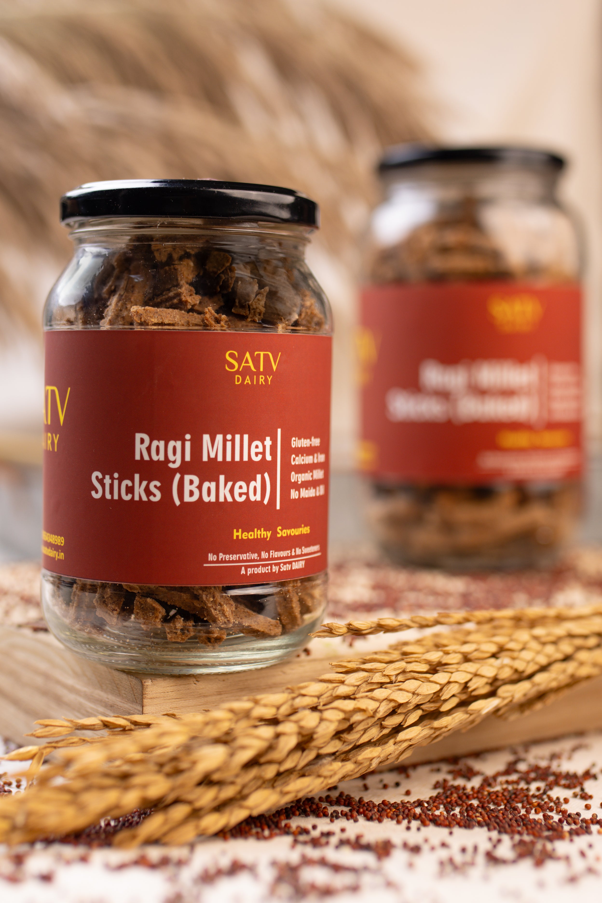 Ragi Millet Sticks