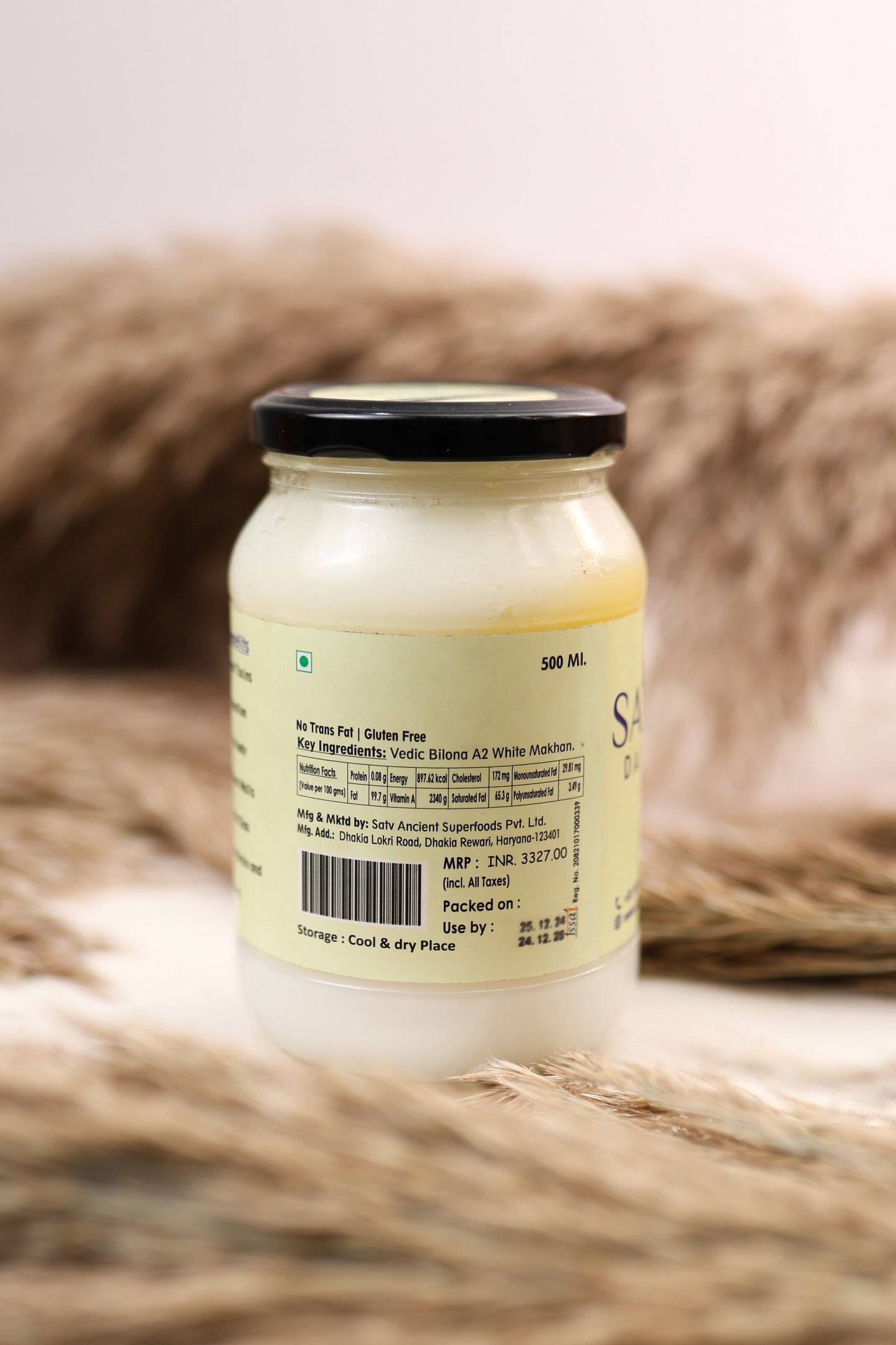 Buffalo A2 Desi Ghee Back Image