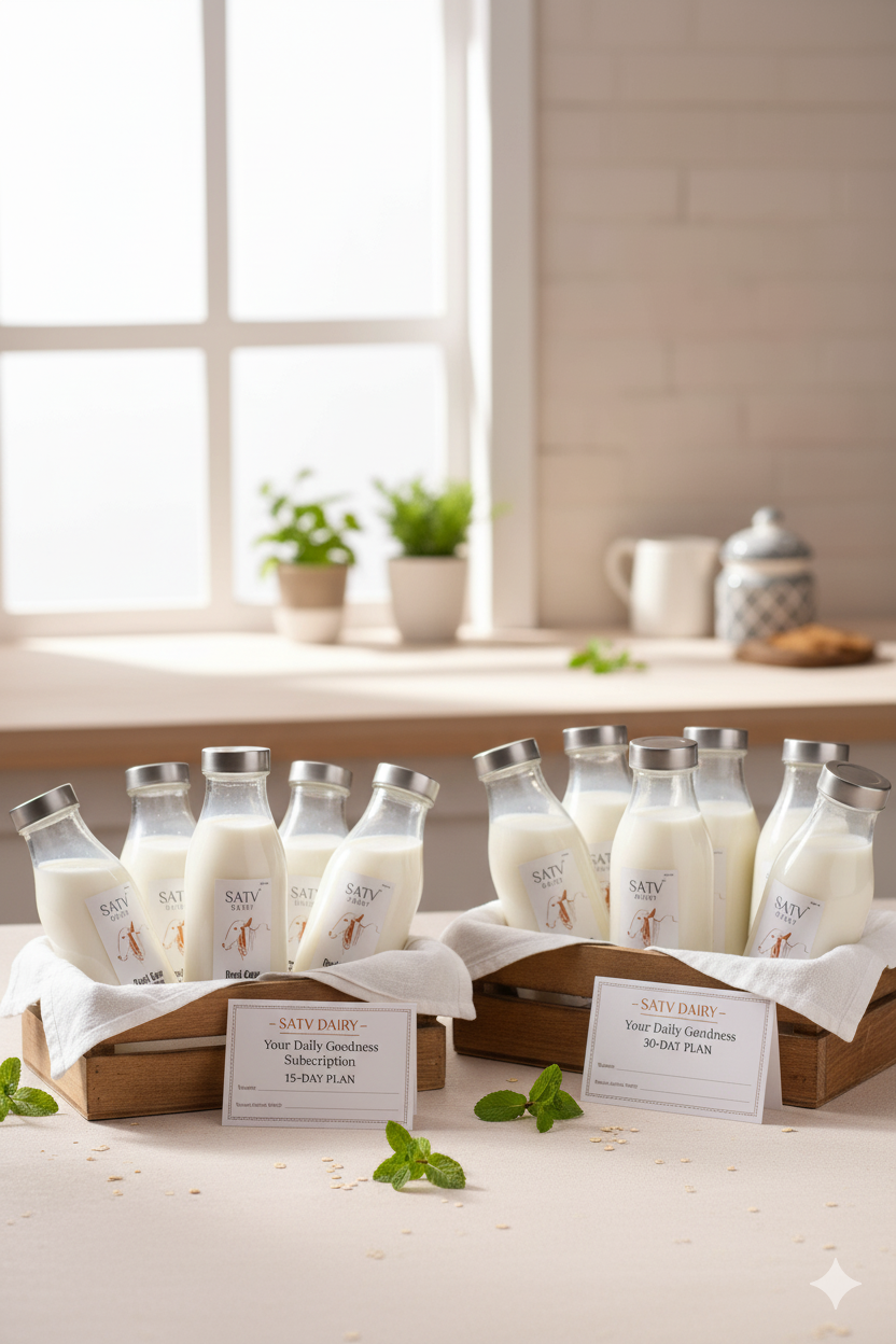 Daily A2 Milk Subscription (Delhi & Gurugram Only)