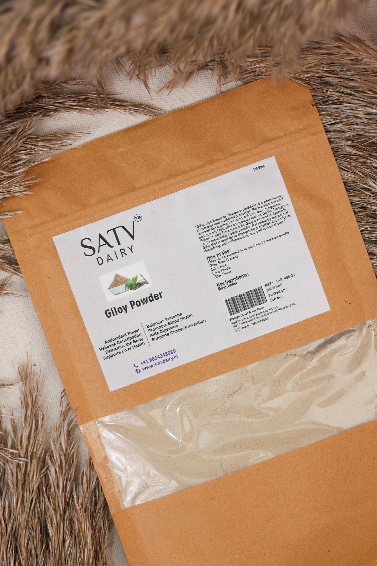 Organic Giloy Powder for Immunity Booster – Satv Dairy