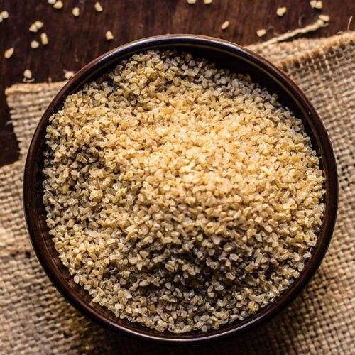 Roasted Daliya (in Desi Ghee)