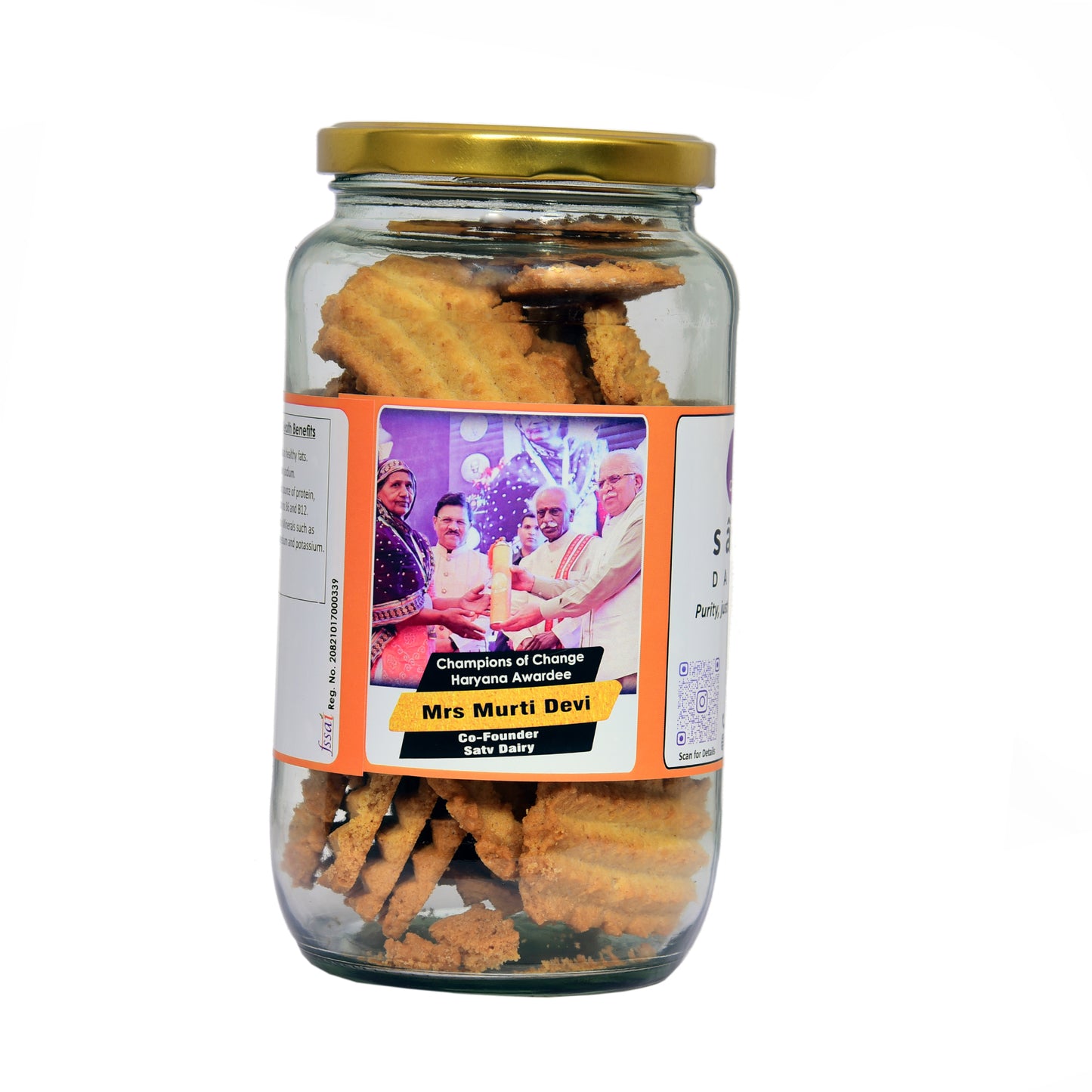 Whole Wheat Jaggery Biscuit