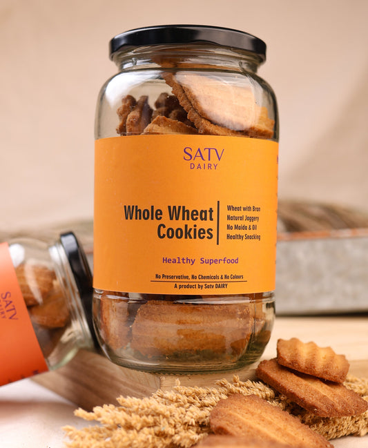 Satv Dairy handmade cookies packaging