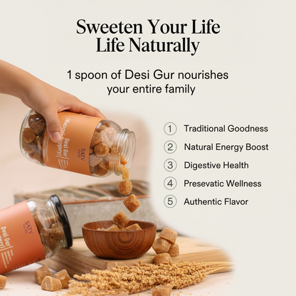 Desi Gur (Natural Jaggery)