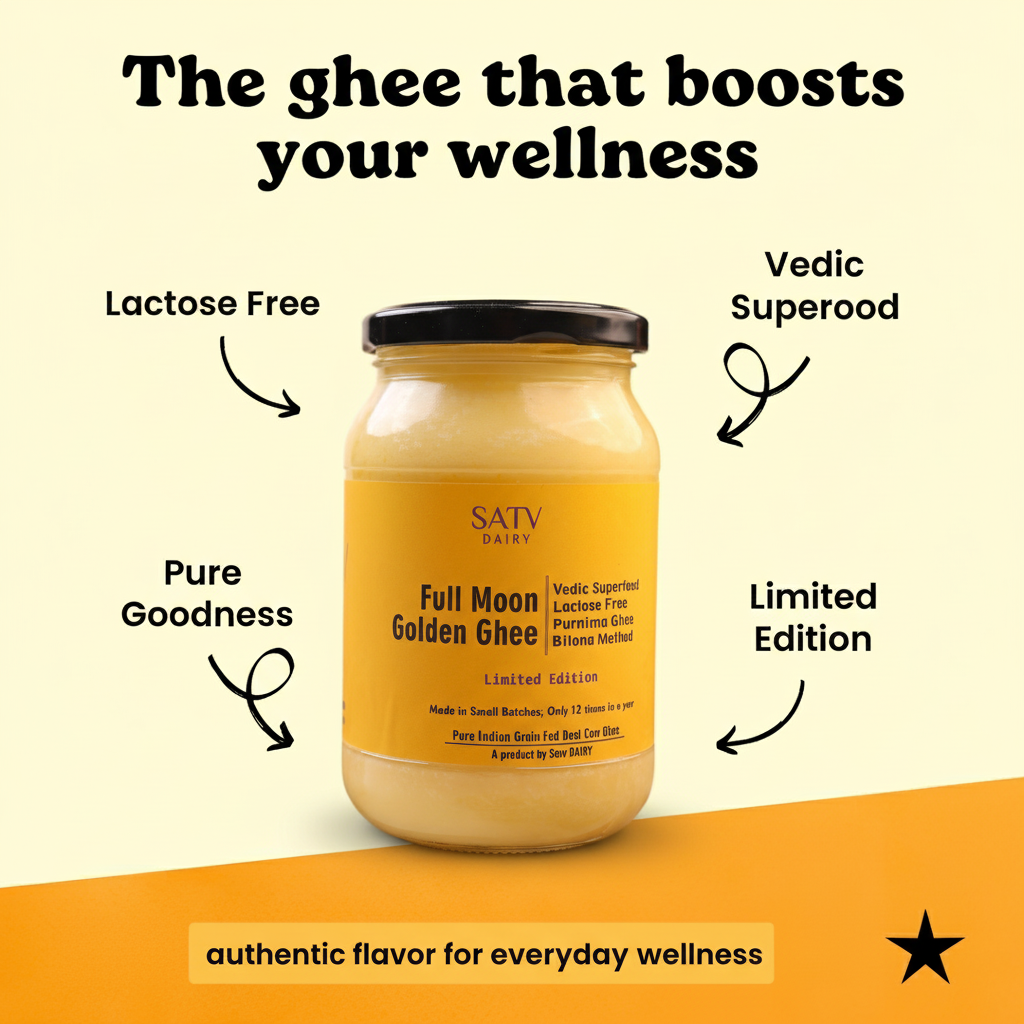 Full Moon Golden Ghee (Grain-fed)