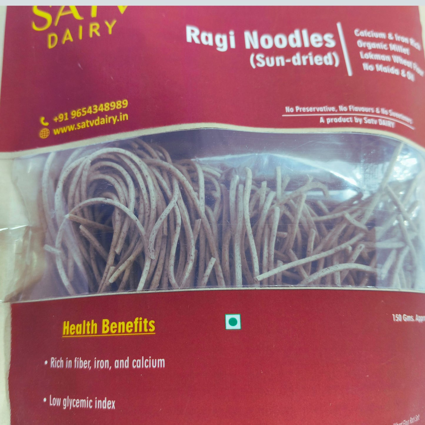 Ragi Noodles (Sun Dried)
