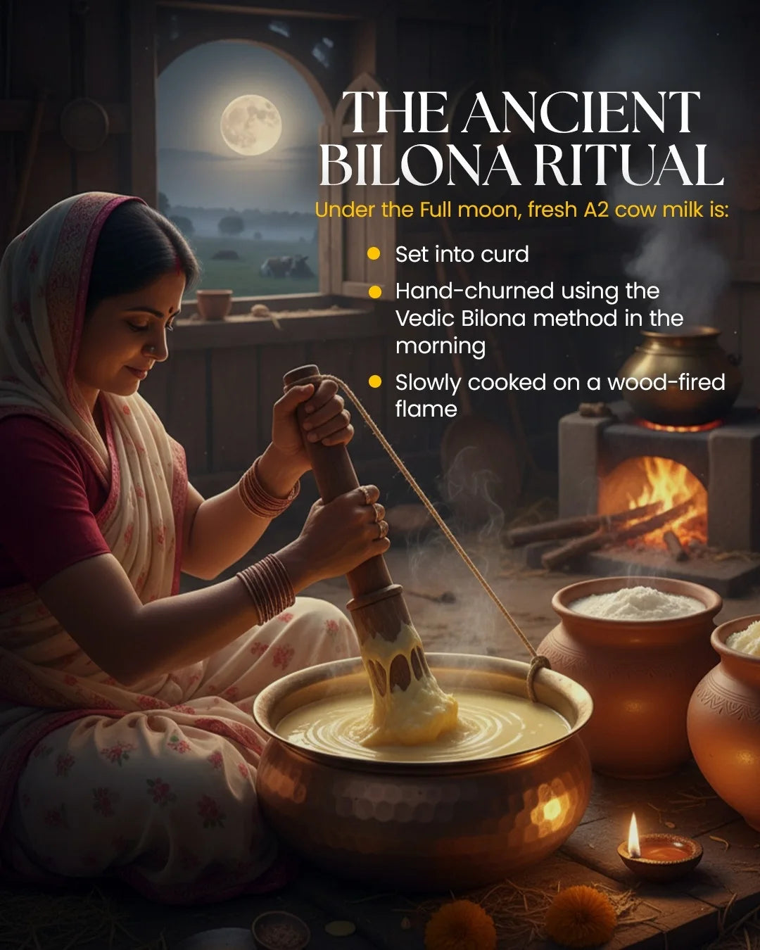 Full Moon Golden Ghee (Grain-fed)