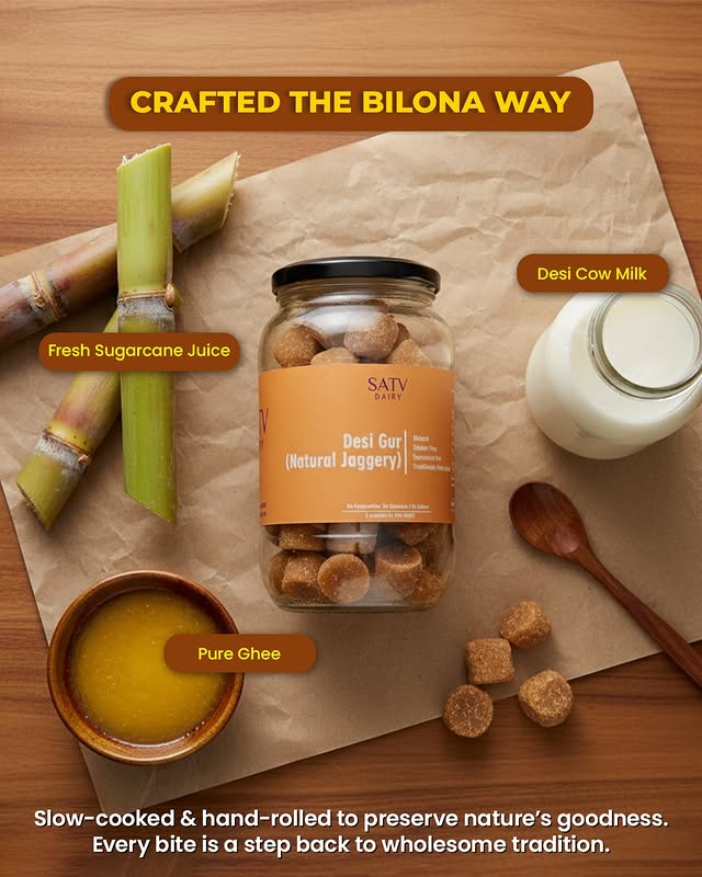 Desi Gur (Natural Jaggery)