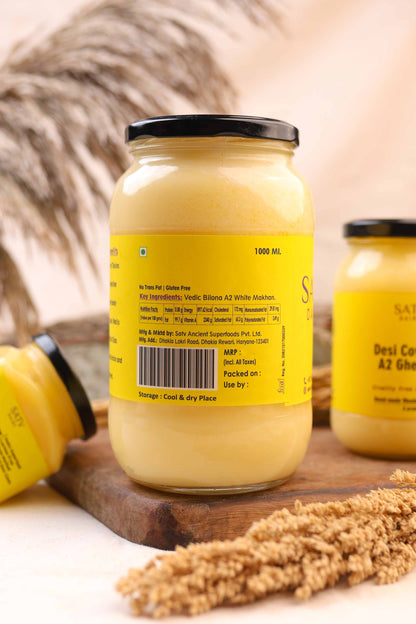 Desi Cow A2 Ghee (Grain-fed)