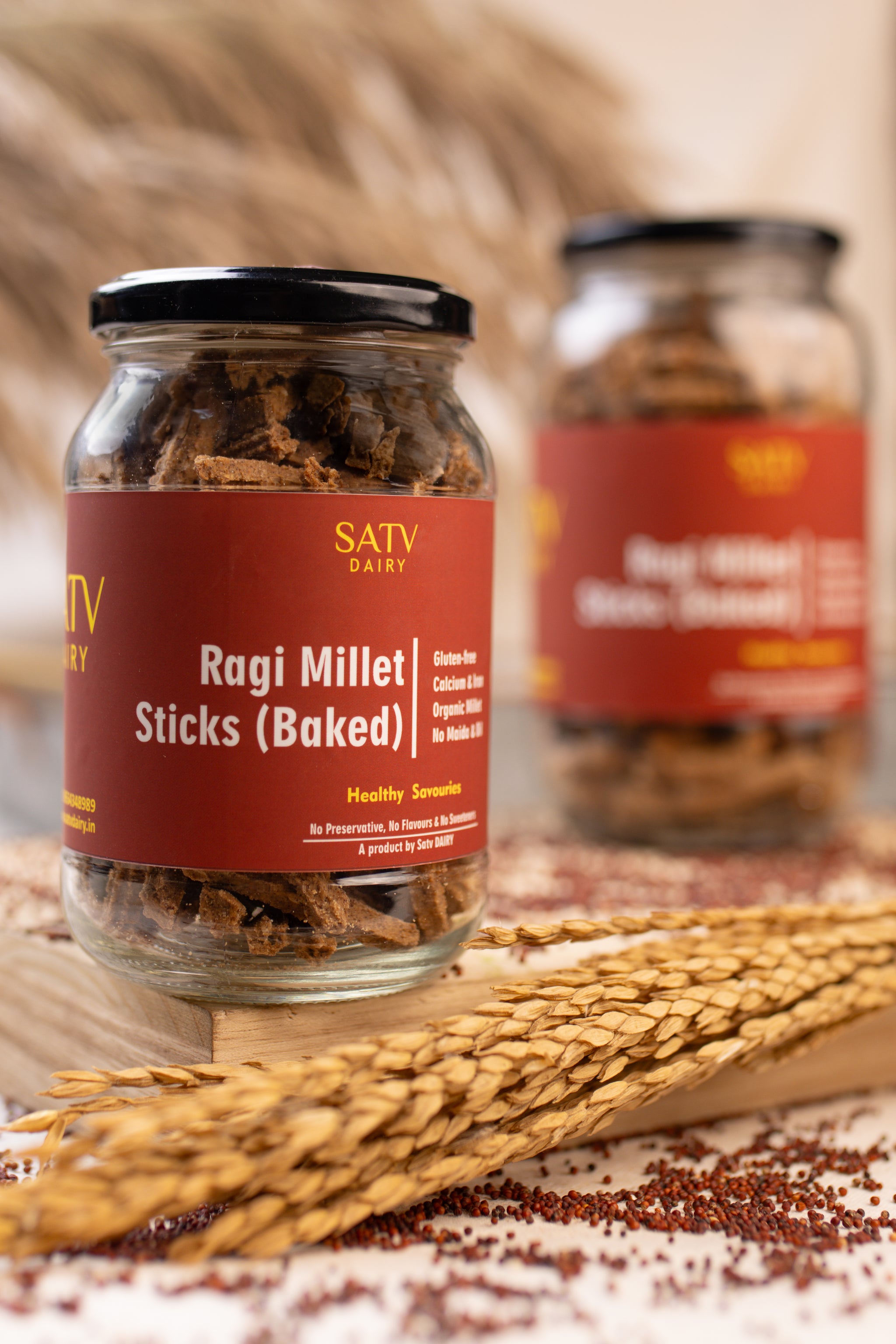 Ragi Millet Sticks