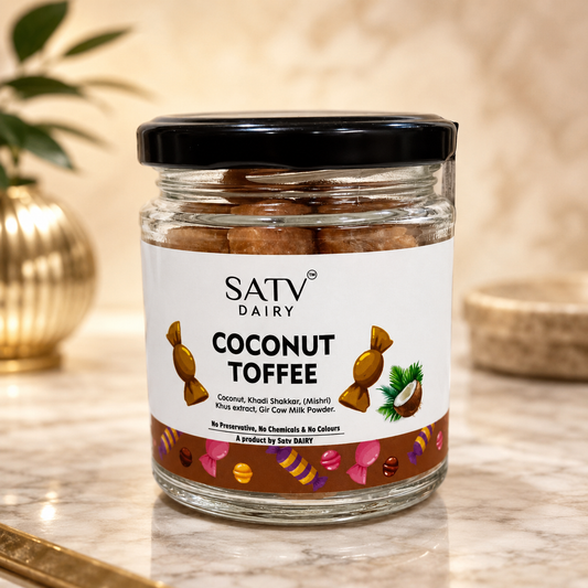 Satv Dairy Coconut Toffee (Pack of 2)