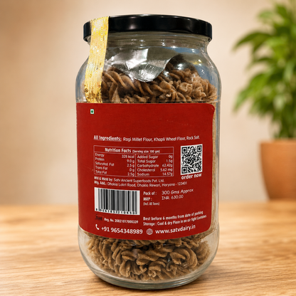 Ragi Pasta (Sun Dried)