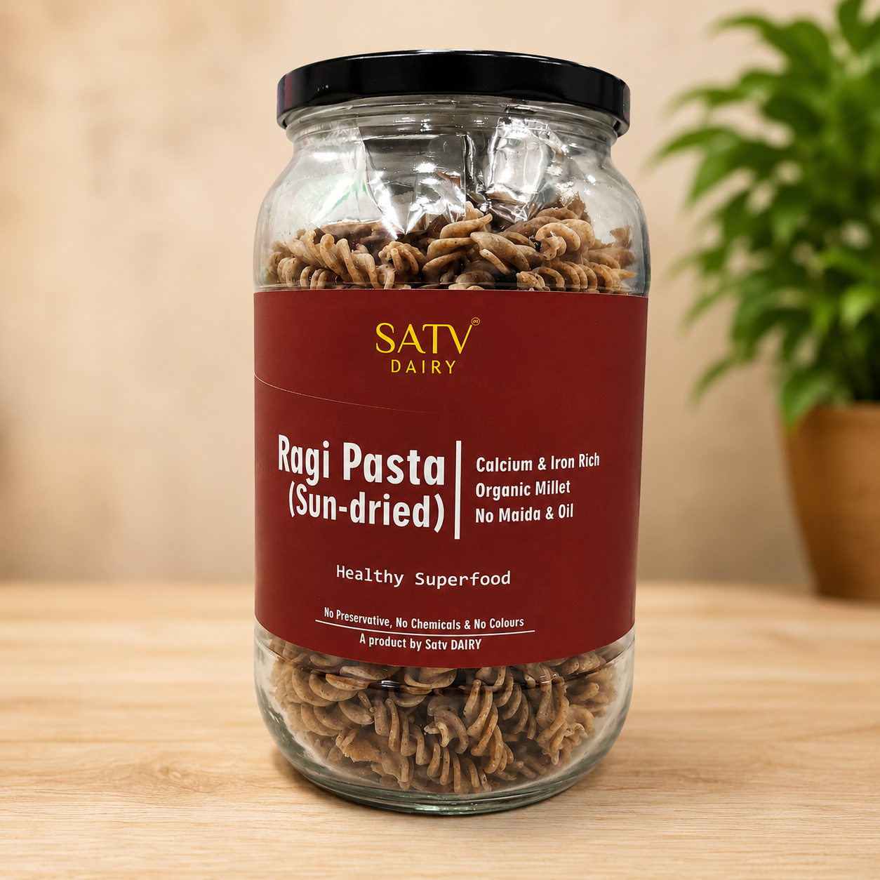 Ragi Pasta (Sun Dried)
