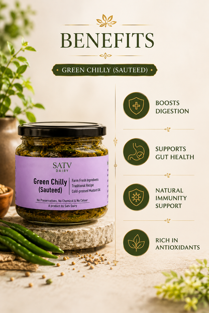 Green Chilly (Sauteed)