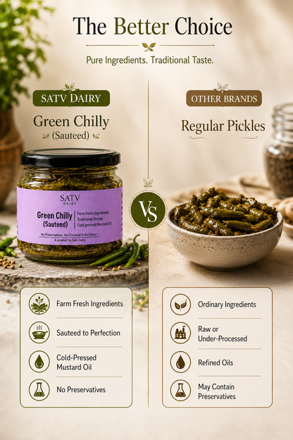 Green Chilly (Sauteed)