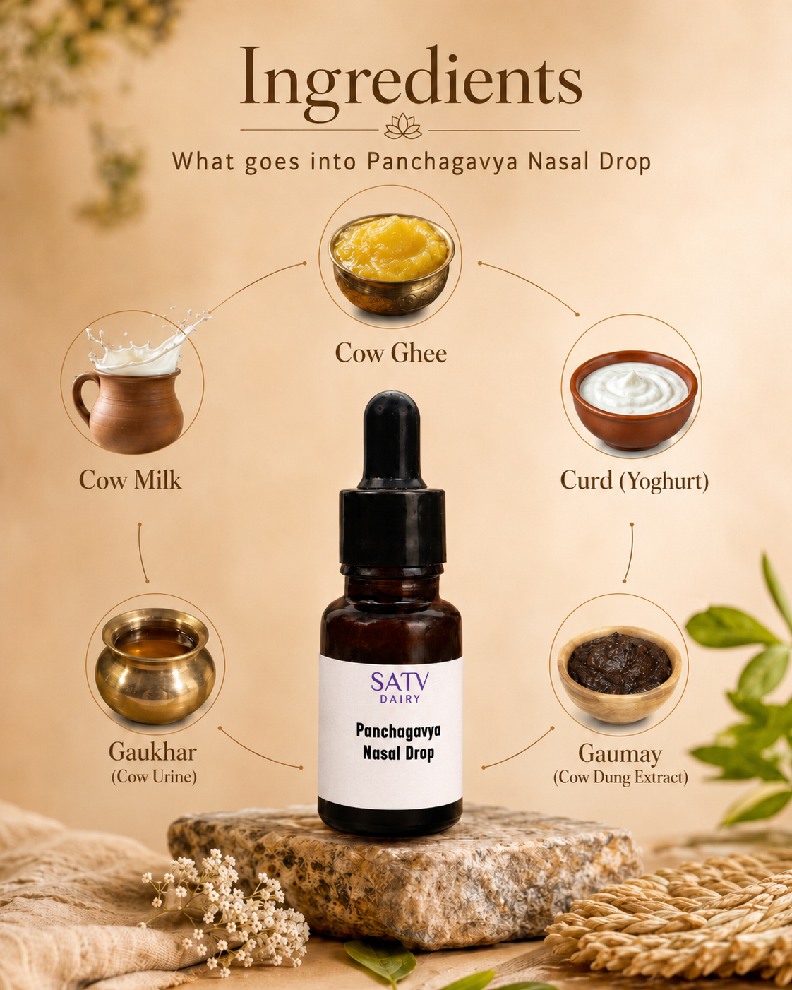 🕉️ Panchagavya Nasal Drops