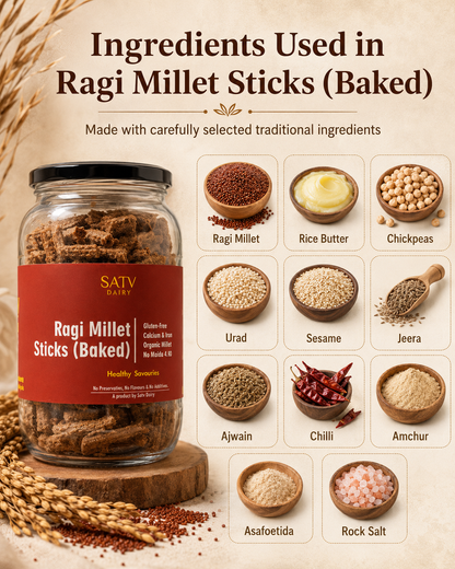 Ragi Millet Sticks