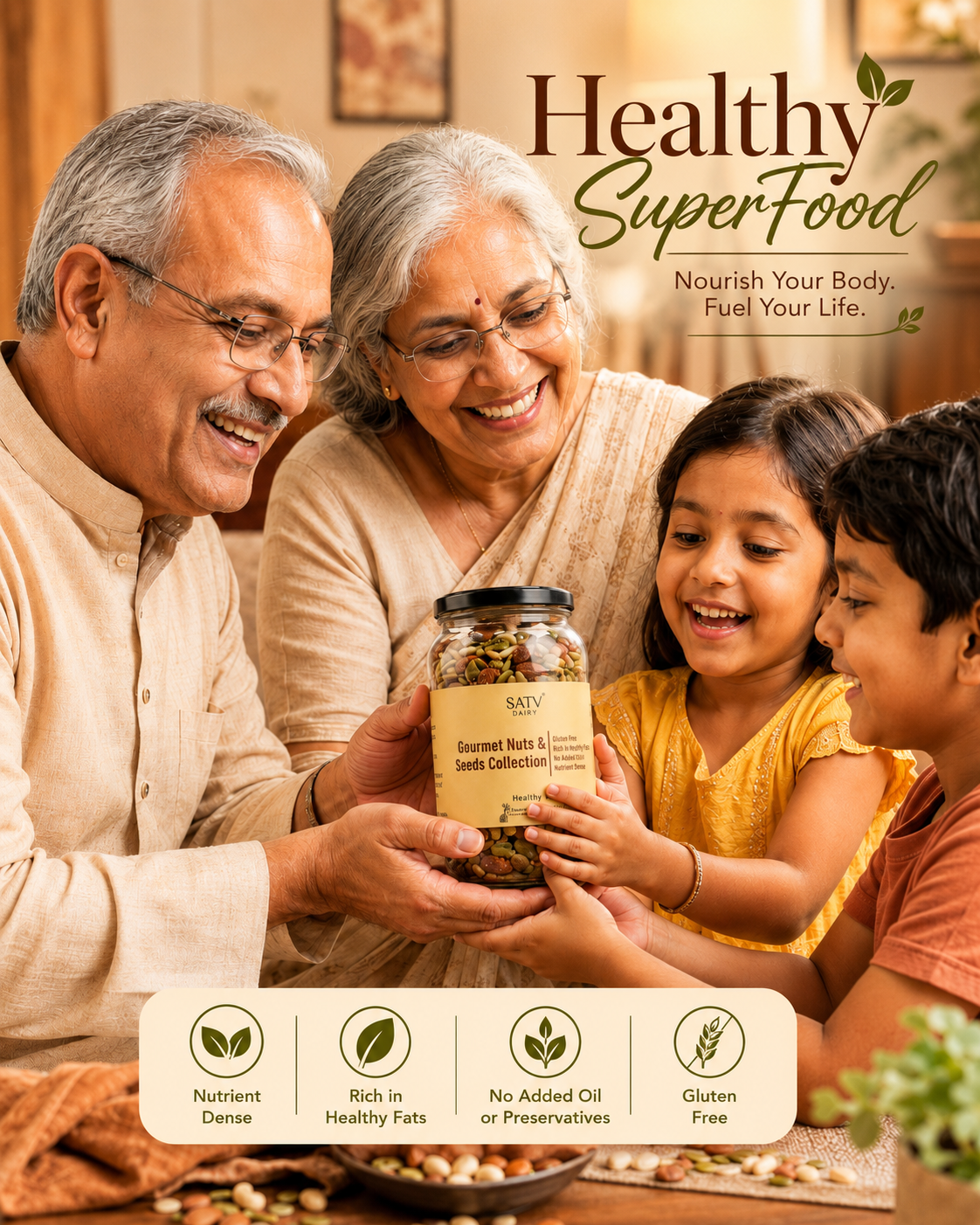Gourmet Nuts & Seeds Collection