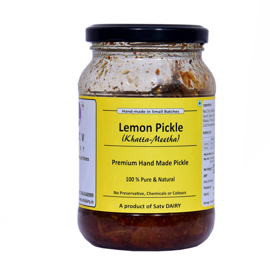 Khatta Meetha Lemon pickle