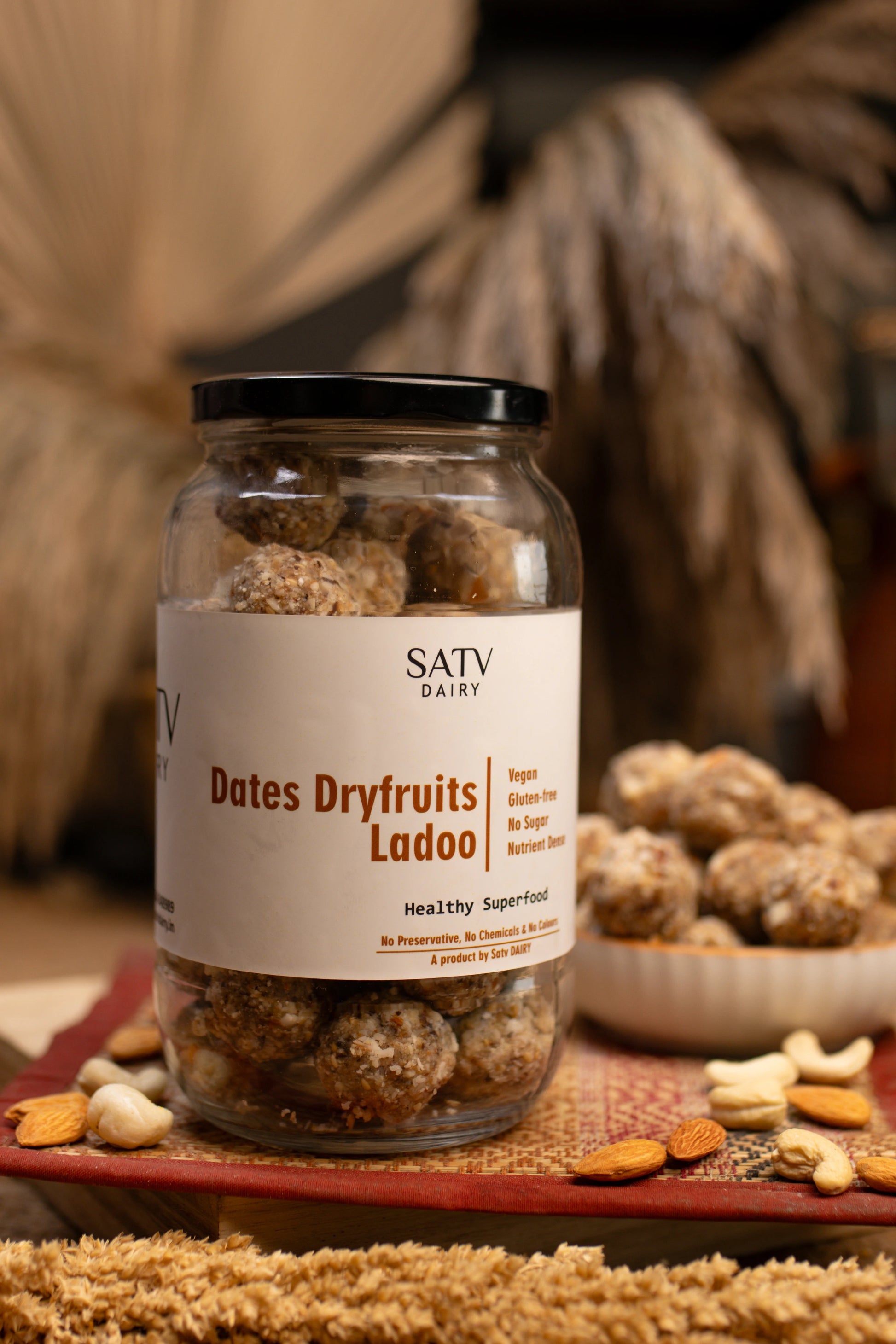 Dates and Dry Fruits Laddu