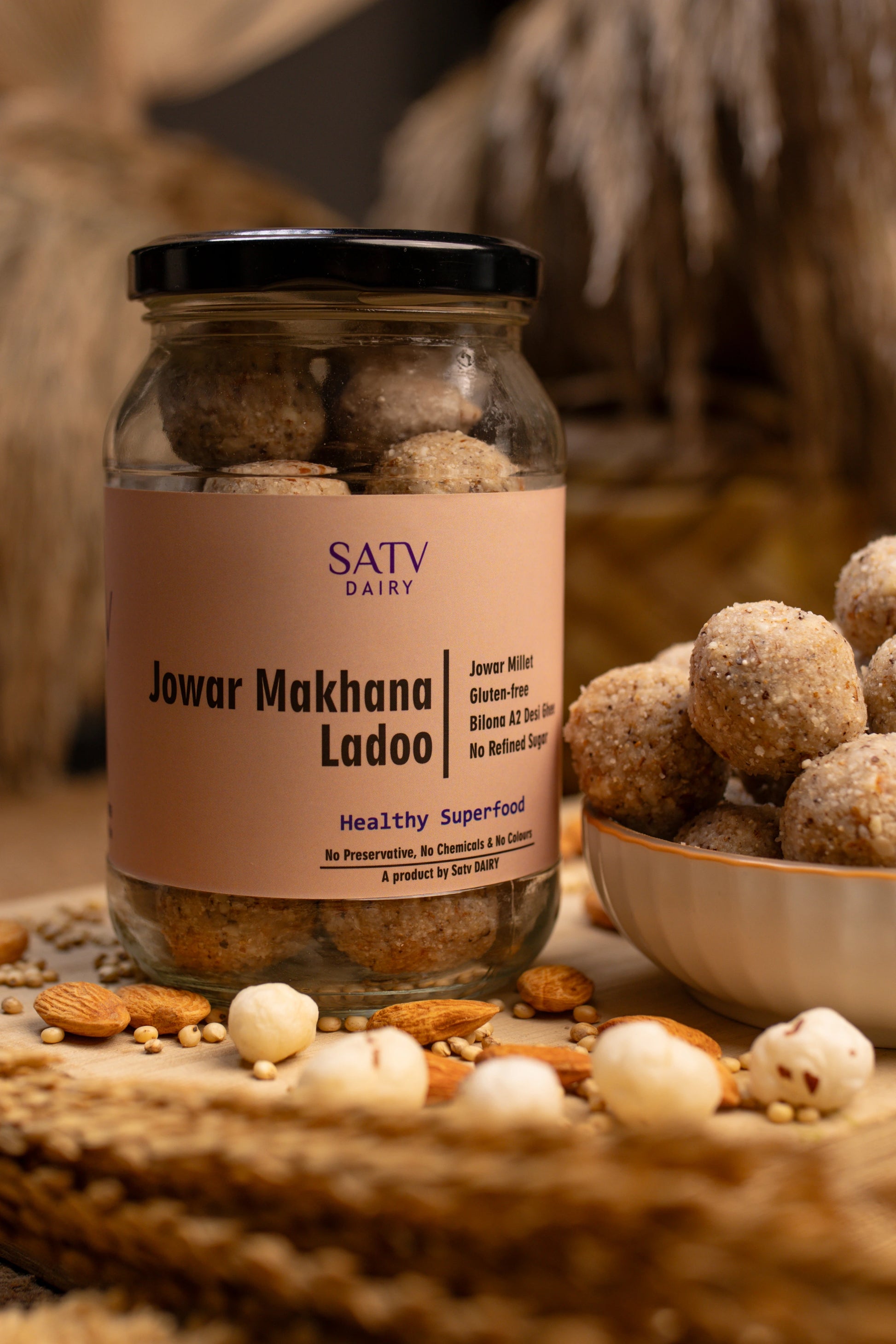 Traditional Handcrafted Makhana Ke Laddu