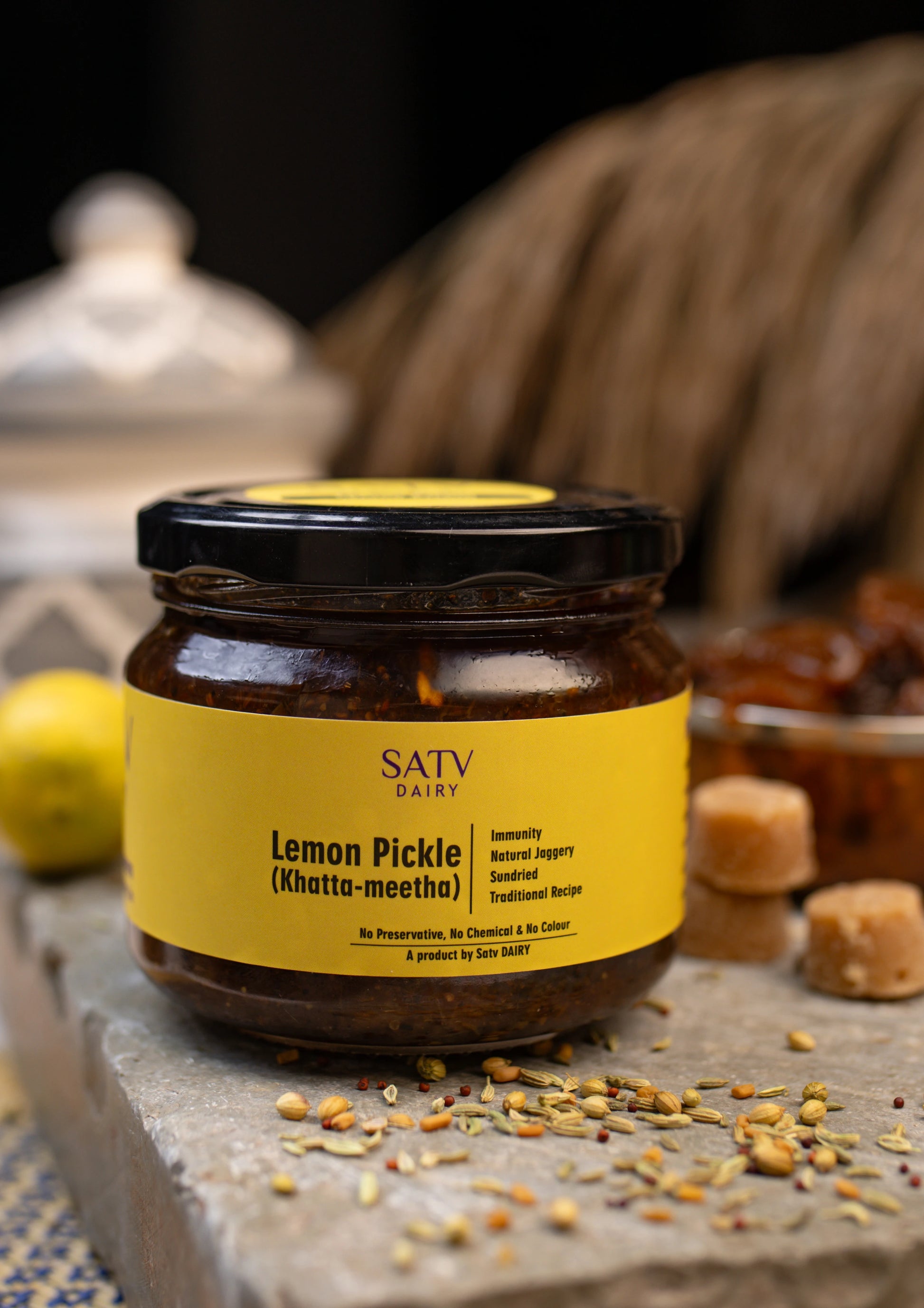Buy Khatta Meetha Nimbu Achar Online – Small Size Image