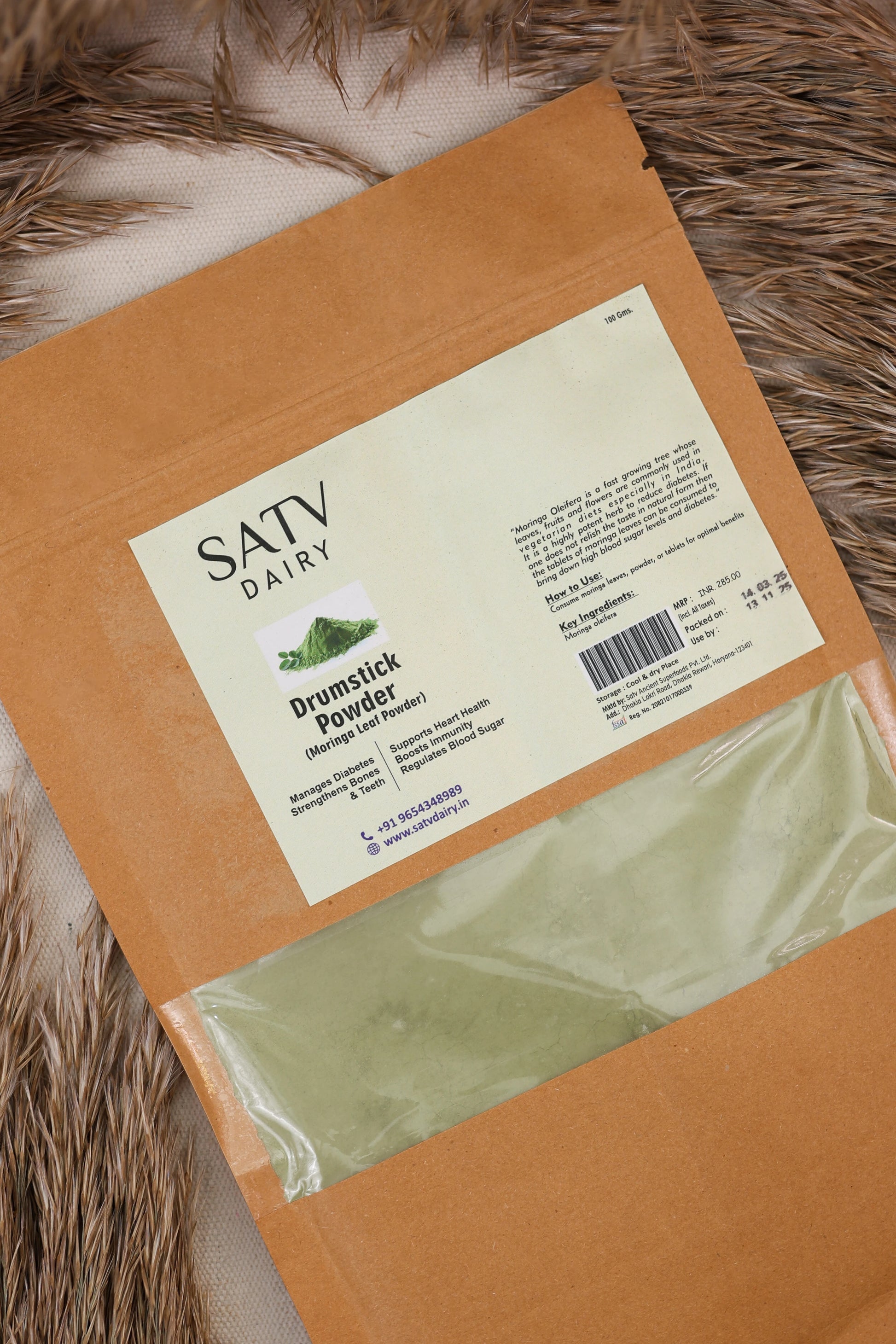 Satv Dairy Drumstick Powder – Immunity & Bone Health