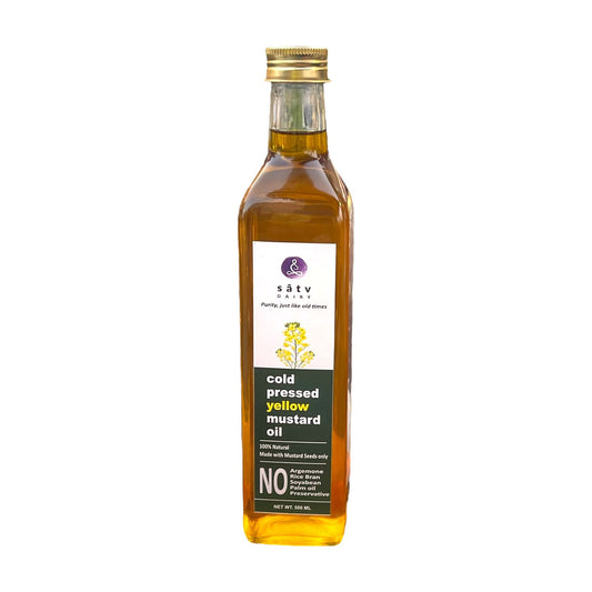 Cold-Pressed Yellow Mustard Oil