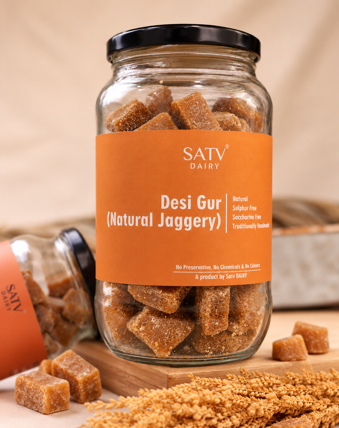 Desi Gur (Natural Jaggery)