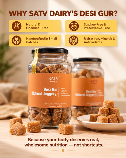 Desi Gur (Natural Jaggery)
