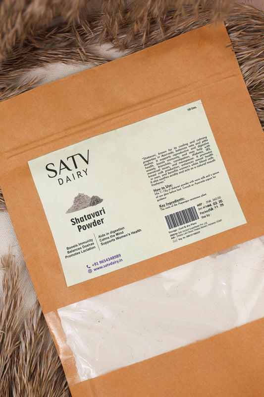 Satv Dairy Shatavari Powder – Pure Organic Asparagus Powder