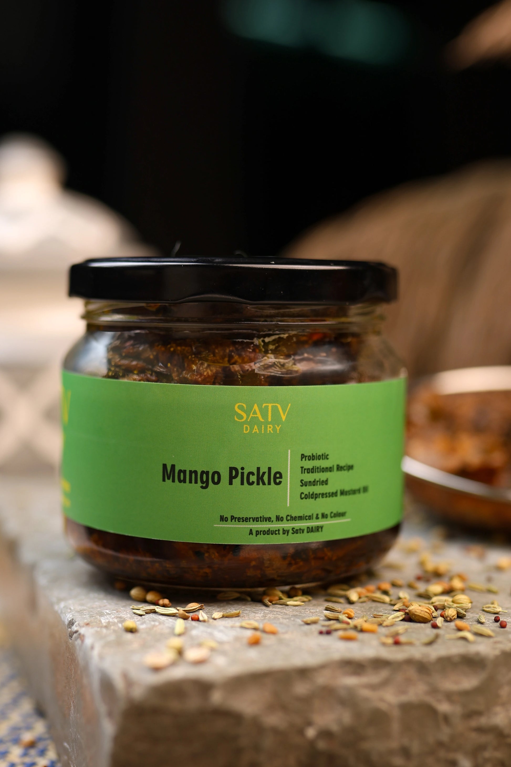 No Preservative Pickle with Cold-Pressed Mustard Oil