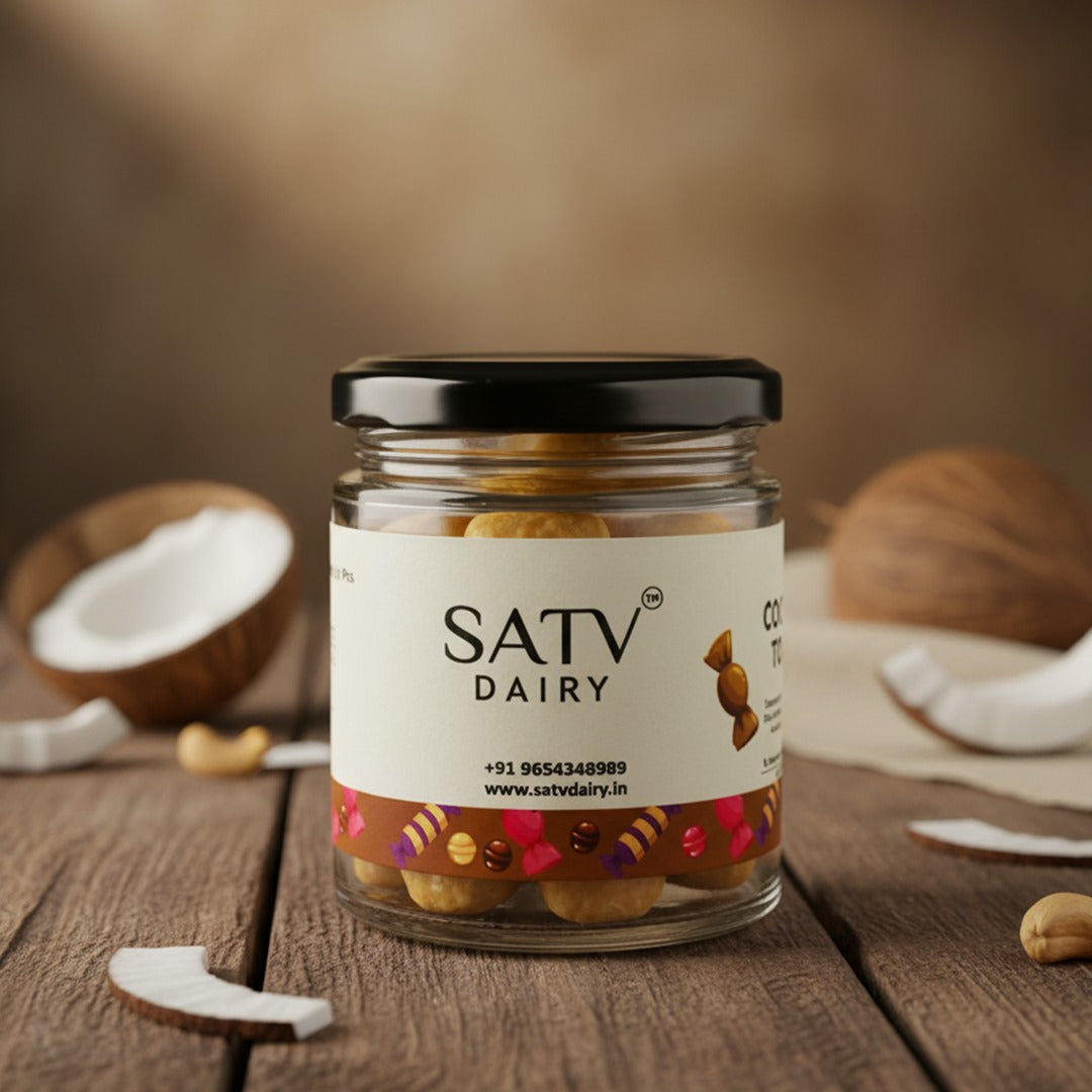 Satv Dairy Coconut Toffee (Pack of 2)