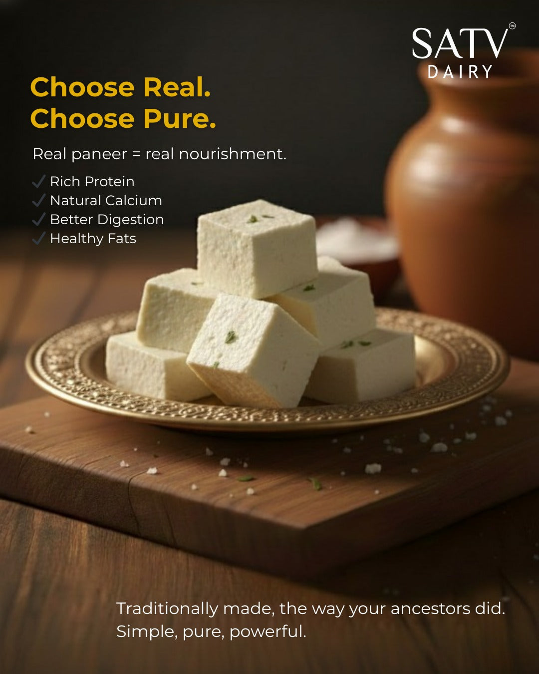 Natural A2 Paneer (Available in Delhi NCR Only)